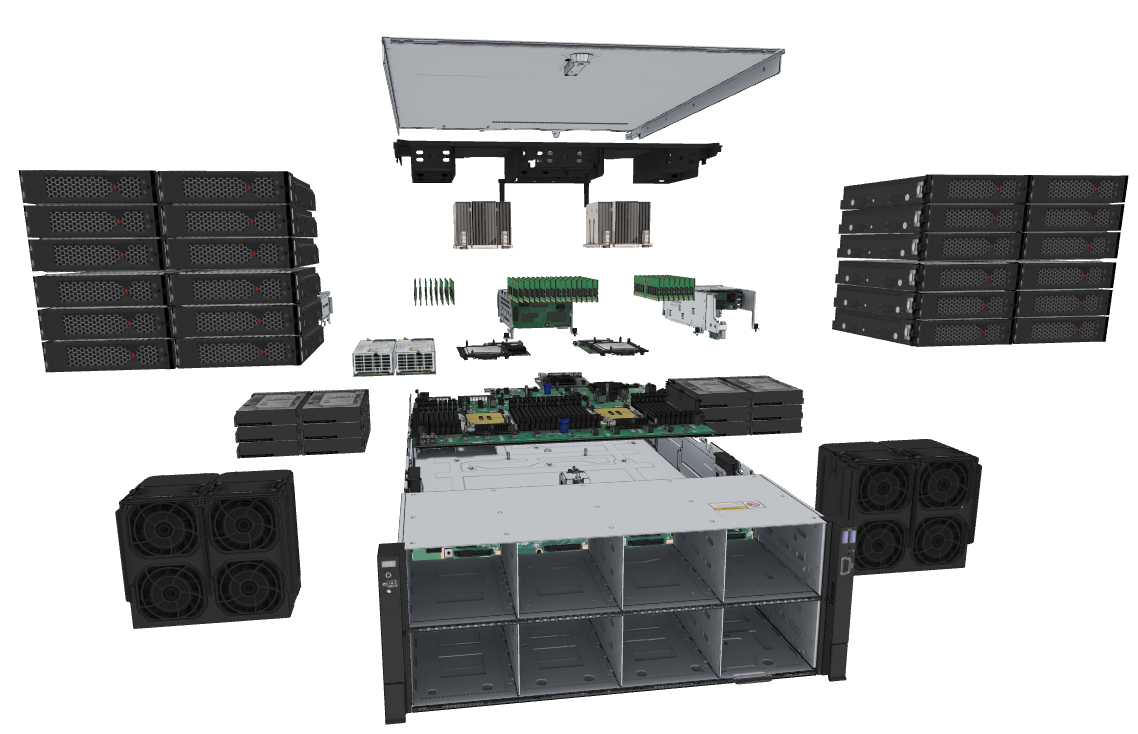 Сервер xFusion FusionServer 5288 V7 low