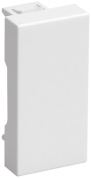 Заглушка ITK CKK-40D-Z01-K01, на 1 модуль, белая, IEK