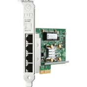 Сетевой адаптер HPE Ethernet 1Gb 4-port BASE-T BCM5719 Adapter (647594-B21)