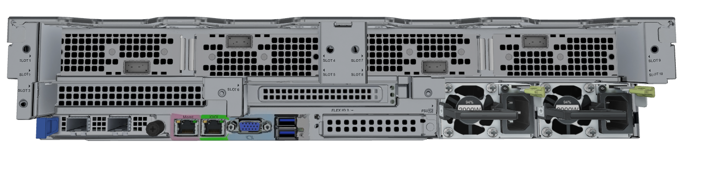 Сервер xFusion FusionServer 2258H V7 8x 2.5" SAS + 4x NVMe, 2x AMD Genoa Bergamo 9754, 16x 128GB DDR5