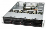 Сервер Supermicro SuperServer 520P-WTR 1 x /без ОЗУ/без накопителей/количество отсеков 3.5" hot swap: 8/2 x 650 Вт/LAN 1 Гбит/c