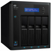 Сетевое хранилище Western Digital My Cloud Pro Series PR4100 16 TB (WDBNFA0160KBK) черный