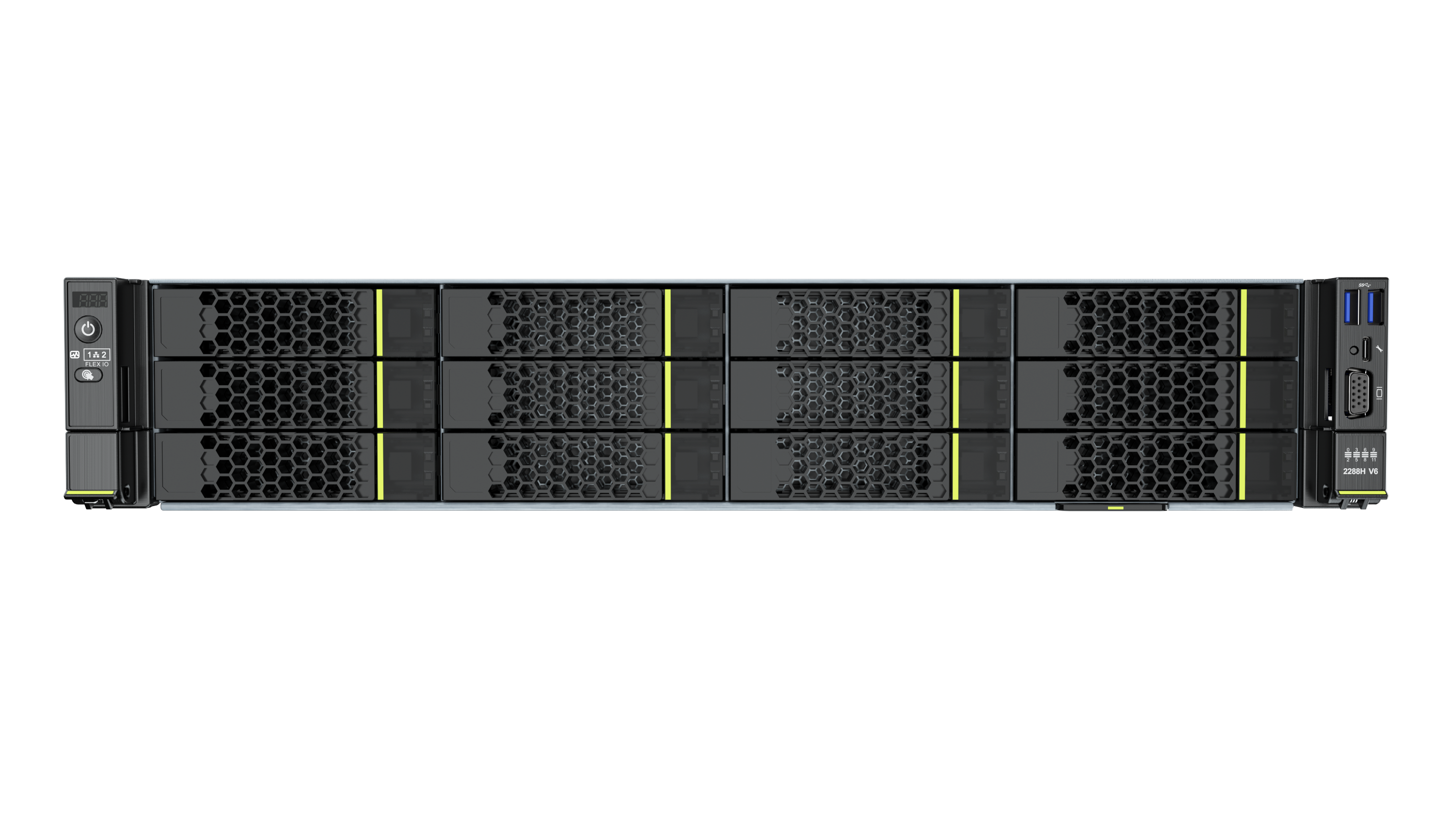 Сервер xFusion FusionServer 2288H V6 25x 2.5", 2x Intel Xeon Platinum 8358, 8x DDR4,RDIMM, 64GB