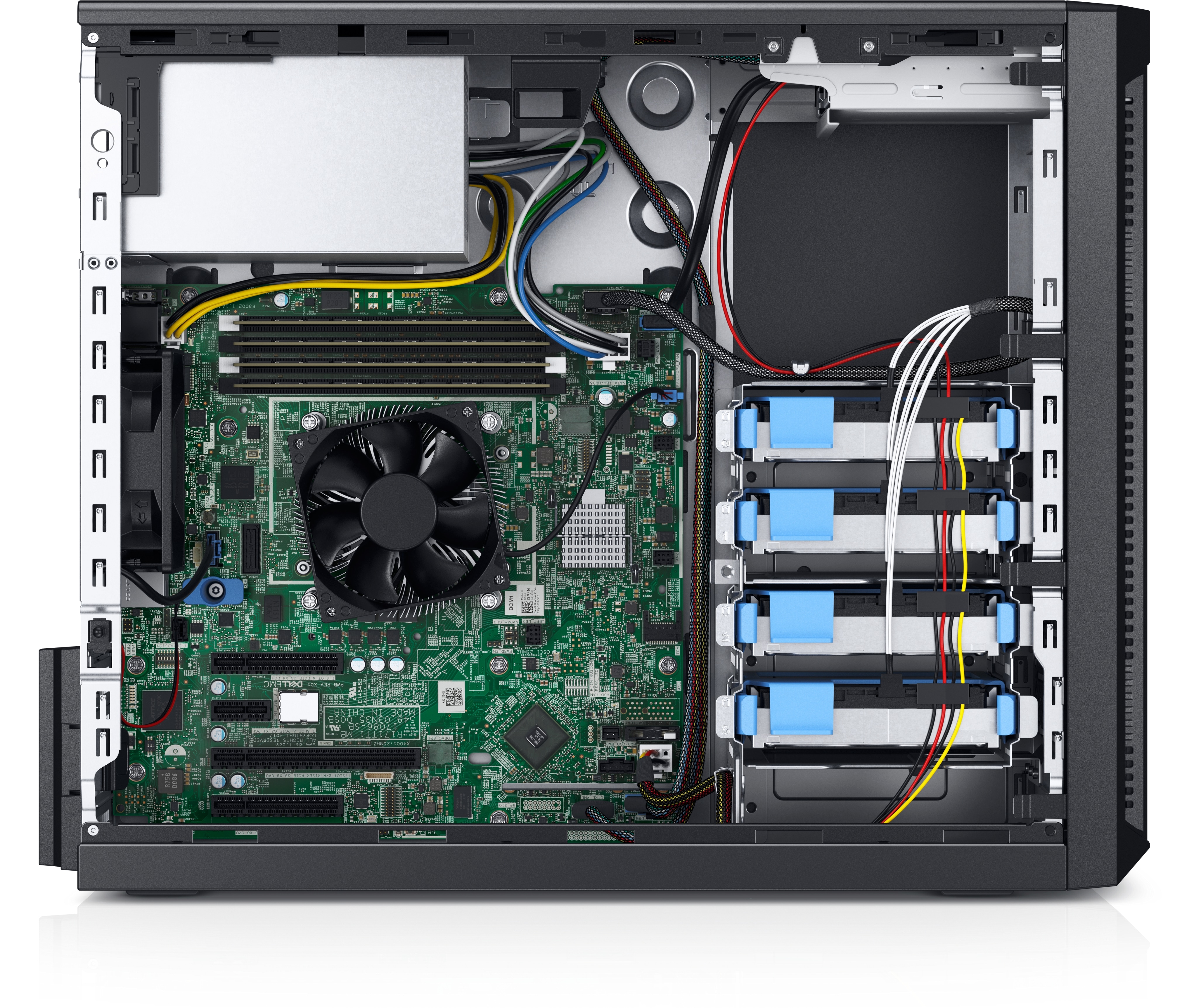 PE T140 E-2124, 2*8gb, PERC H330, RW, 2*1TB, 5720, Exp, 3Y NBD