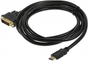 Кабель  DVI HDMI (m) (прямой) - DVI-D (m) (прямой)