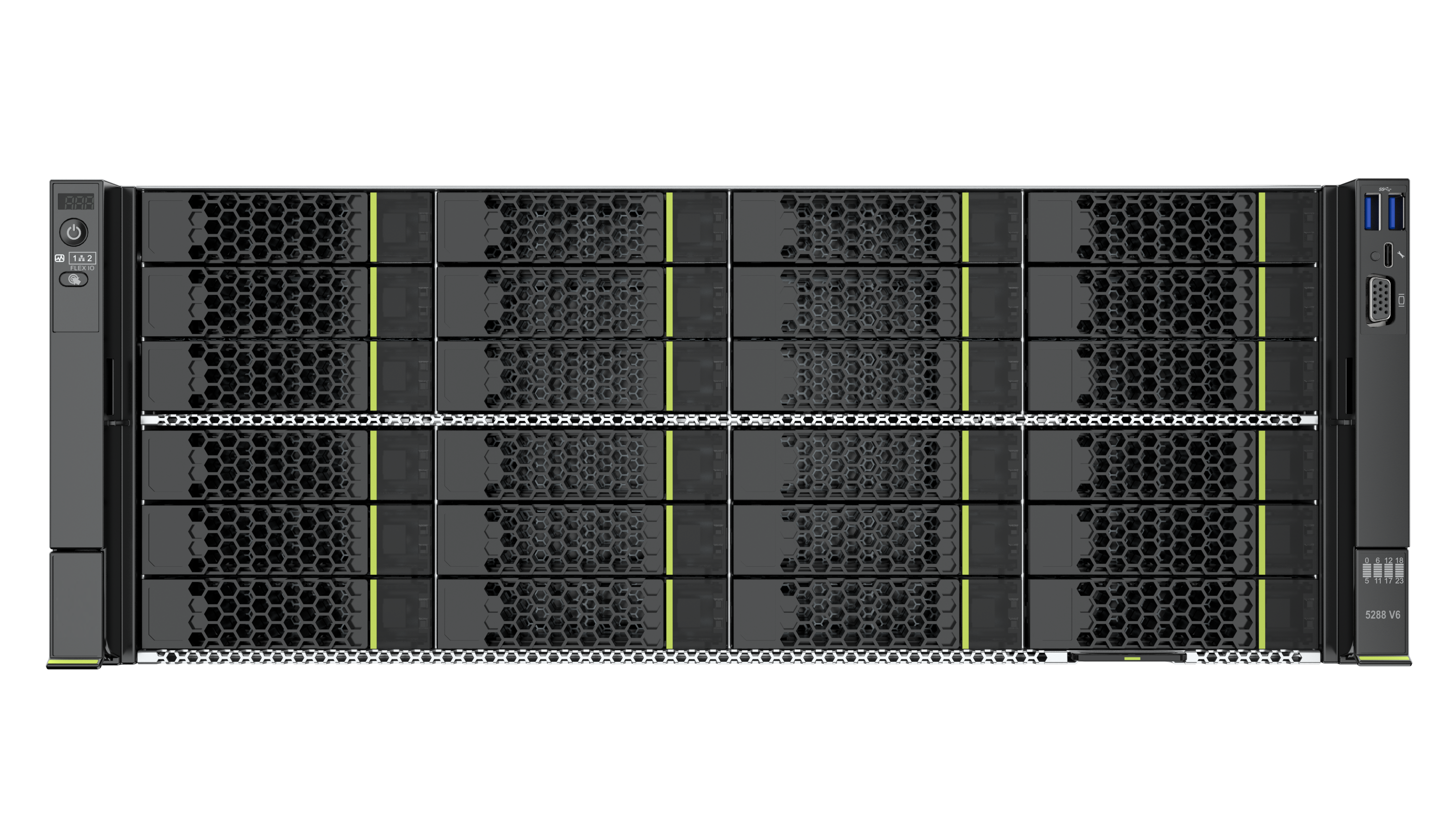 Сервер xFusion FusionServer 5288 V6 36x 3.5", 2x Intel Xeon Silver 4310, 2x DDR4 RDIMM, 32GB