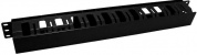 Hyperline CM-1U-D53-PL-COV Кабельный организатор пластиковый с крышкой, глубина 53 мм, 19, 1U