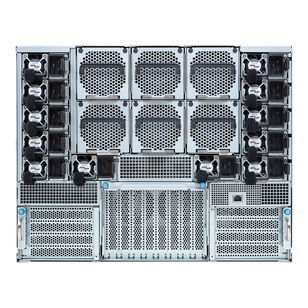 GPU‑сервер GIGABYTE с 8 ускорителями NVIDIA B200 (SXM)
