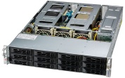 Сервер Supermicro SYS-620C-TN12R / 2x Xeon Silver 4314 / 8x 16Gb DDR4 3200MHz / NVIDIA RTX A2000 12Gb / LSI MegaRAID 9560-16i / 2x SSD 1.92Gb SATA 2.5" PM897 / 12x 18TB SATA 3.5" Seagate X18 / I350T4V2 / X710-DA2 / 12G Rear 2.5x2 HS HDD cage