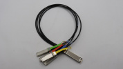 Кабель External copper cable, 1M NVIDIA NDRx2 OSFP800 to 4x HDR100 QSFP56 Passive Copper Splitter Cable (03GX923)