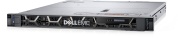 Сервер Dell PowerEdge R450 4B (4x3.5", Riser Config 0, 1xOCP 3.0(x16)+1x16LP) Silver 4310, 16GB RDIMM 3200MT, 1.2TB HD SAS ISE 12Gbps 10k, iDRAC9 Enterprise 15G, Single Hot-Plug Power Supply 600W, PERC H755 SAS Front, TPM 2.0 V3, Rails