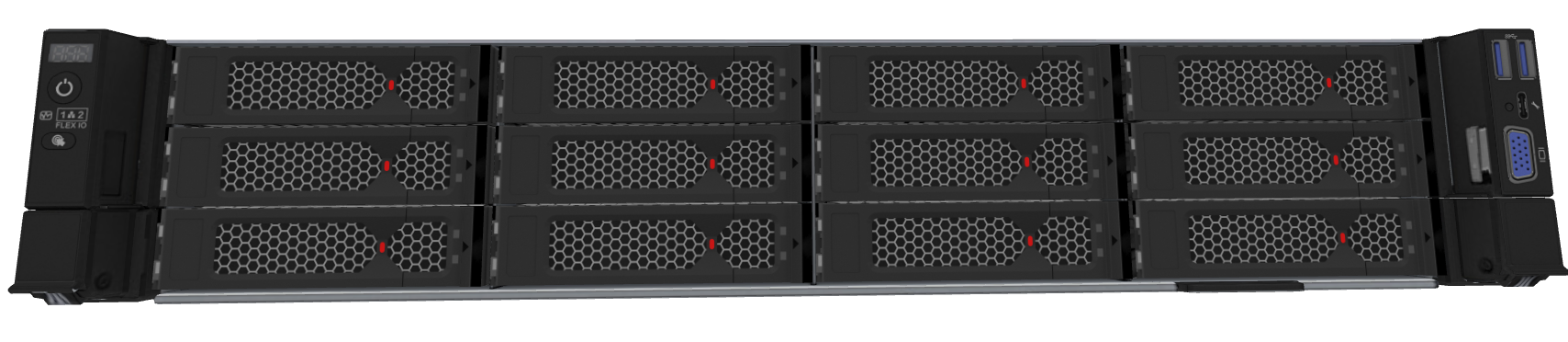 Сервер xFusion FusionServer 2258 V7 12x 3.5", 2x AMD Genoa 9124, 4x 16GB DDR5