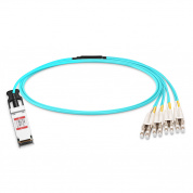 Кабель FS QSFP-100G-4LCAO01