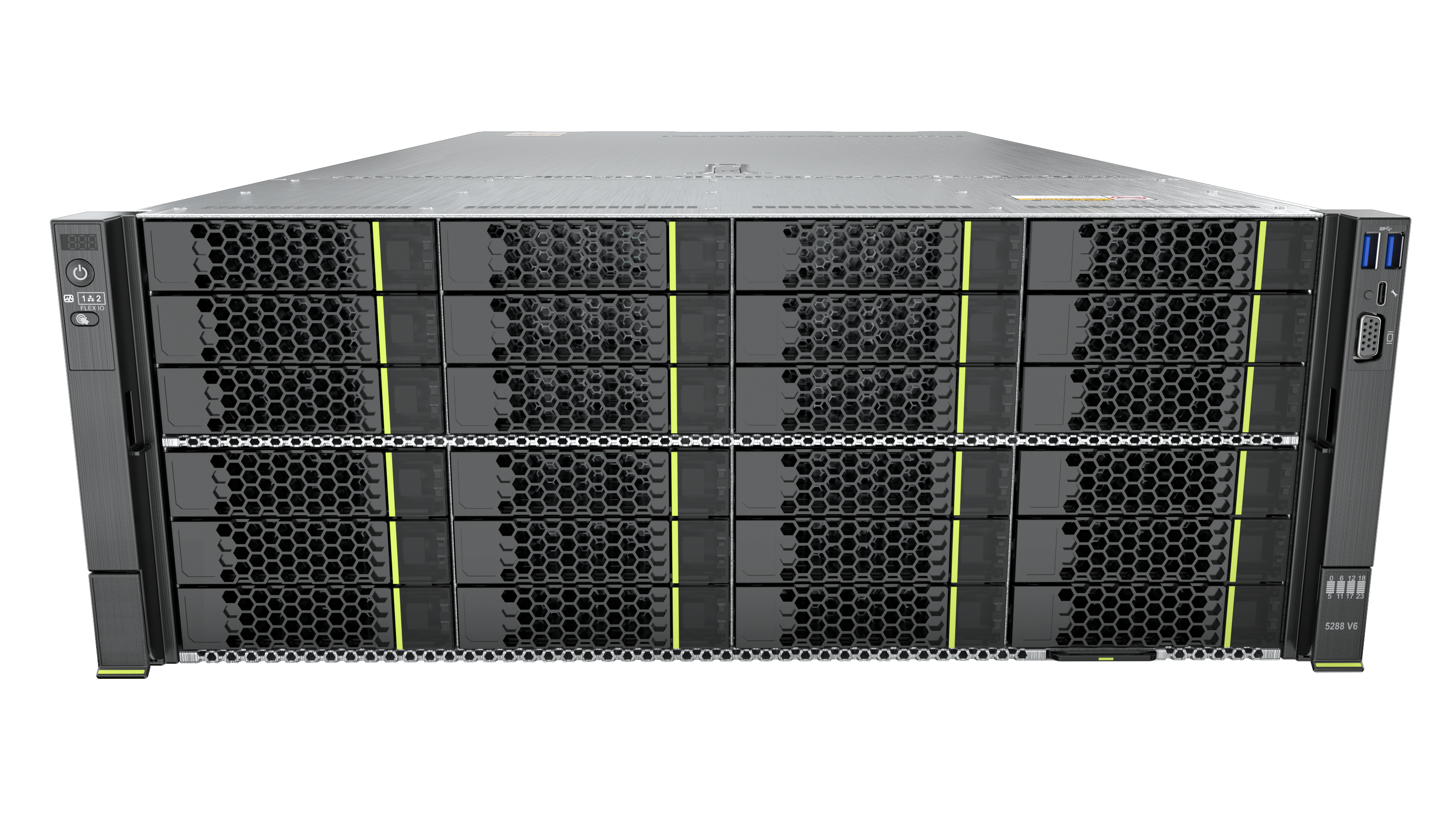 Сервер xFusion FusionServer 5288 V6 36x 3.5", 2x Intel Xeon Platinum 8352Y, 16x DDR4 RDIMM, 32GB