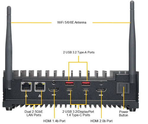 Сервер Supermicro SuperServer SYS-E100-13AD-C
