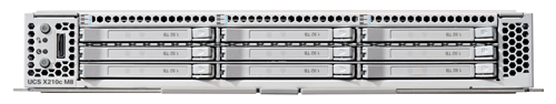 Серверный узел Cisco UCS X210c M8