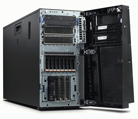 Башенный сервер Lenovo ThinkServer Tower Server - TD200 - Type 3724