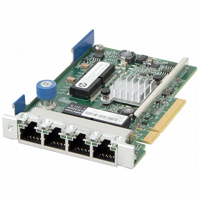 Сетевой адаптер HPE Ethernet 1Gb 4-port FLR-T BCM5719 Adapter (629135-B22)