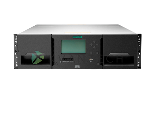 Ленточная библиотека HPE StoreEver MSL3040 Scalable Base Module x1 / LTO-8 Ultrium 30750 FC Drive Upgrade Kit x2 / Upgrade Power Supply Kit x1 / Premier Flex LC/LC Multi-mode OM4 2 Fiber 5m Cable x2 / Ultrium Universal Cleaning Cartridge x2 / LTO-8 Ultriu