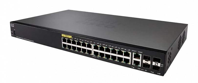 Коммутатор Cisco 350 Series SF350-24MP