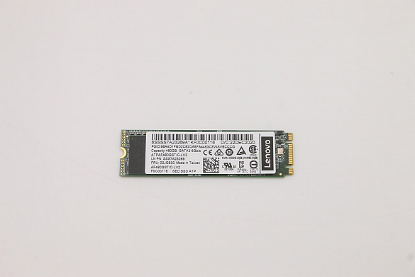 SSD-накопитель Lenovo ATP A600i 480GB SATA SED M.2 SSD (02JG500)