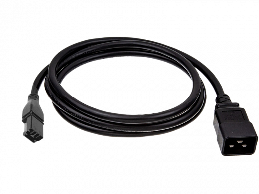 Кабель HPE C15-C14 IN 250V 10Amp 2.5m Black Jumper Cord (R1C67A)