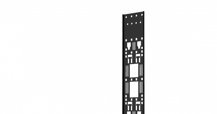 Лоток для крепления аксессуаров LTK TLK-ZU-42U-BK