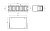 Hyperline FO-19R-3U-12xSLT-W140H42-96UN-GY Бокс оптический универсальный 19, от 8 до 96 портов (SC, duplex LC, ST, FC), со сплайс пластиной, без пигтейлов и проходных адаптеров, 3U, серый