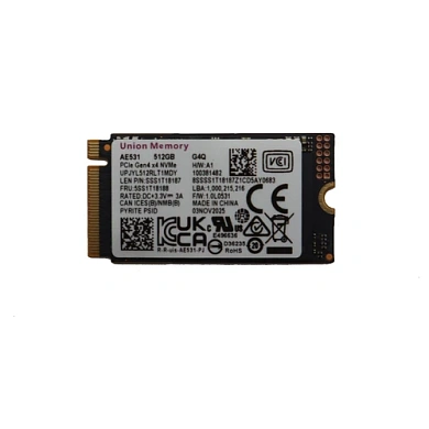 SSD накопитель Lenovo  512 ГБ, M.2 5SS1T18188