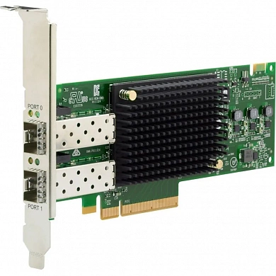 HBA-адаптер HPE SN1610Q 32Gb 2-port Fibre Channel Host Bus Adapter (R2E09A)