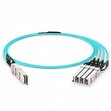 Кабель FS QSFP-40G-4SAO01