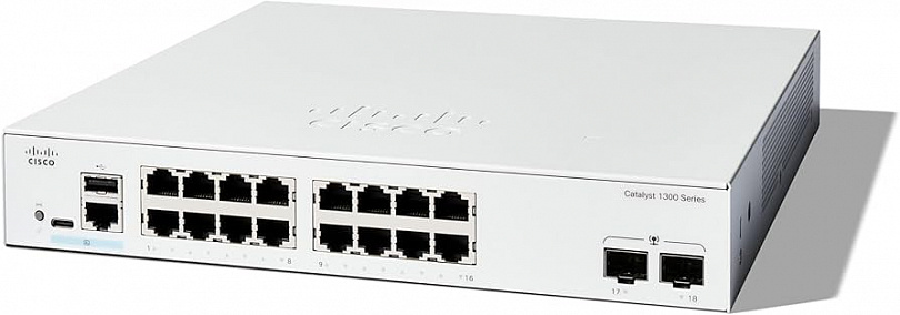 Коммутатор Cisco Catalyst C1300 C1300-16T-2G