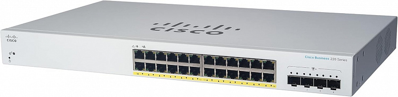 Коммутатор Cisco Business 220 CBS220-24P-4X