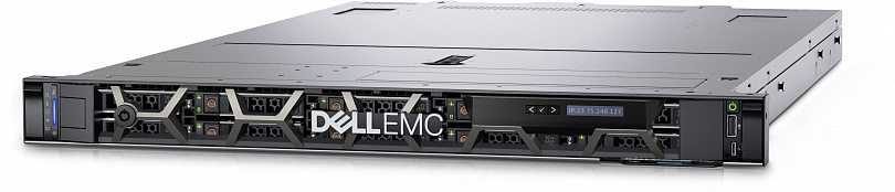 Сервер Dell EMC PowerEdge R650, 1U rack, 8x2.5" slots, iDRAC9, 2 x Xeon Gold 6334 3.6GHz, 2048GB RDIMM, 6 x 900GB SAS HD, 2 x 960GB SSD, PERC H755 RAID, 1GbE & 10GbE Adapters, 2 x 1100W PS