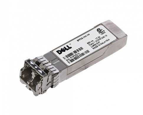 Dell EMC PowerEdge SFP28 Optical Transceiver 10/25GbE SR 85C for ME5 / Broadcom 57414 / 57504; Intel XXV710 / E810-XXVDA2 /*E810-XXVDA4 / E810-XXVDA4TG1 / E810-XXVDA4TGG1 
E82x; Mellanox ConnectX-4 LX / ConnectX-5 / ConnectX-6 LX; SolarFlare X2522 PLUS / 