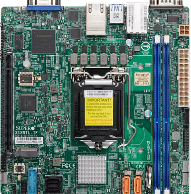 Материнская плата Supermicro X12STL-IF