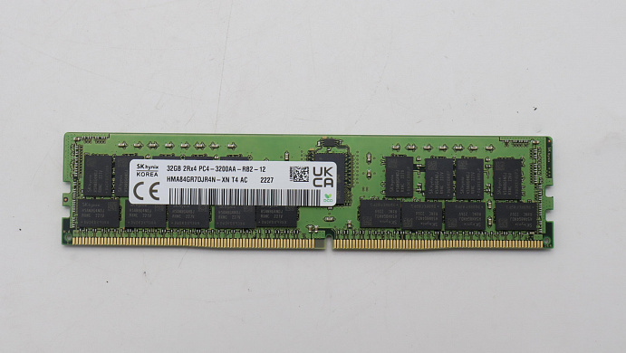 Оперативная память Hynix HMA84GR7DJR4N-XN 32GB 2RX4 PC4-3200 8Gbit DIMM -CSP M1 AVAP (03GY720)