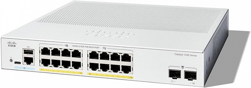 Коммутатор Cisco Catalyst C1200 C1200-16P-2G