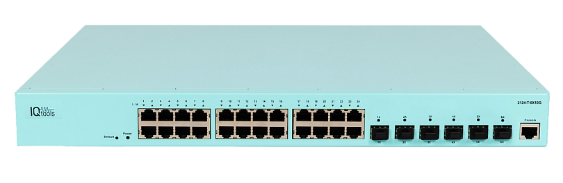 Коммутатор IQTools 2124-T-6X10G