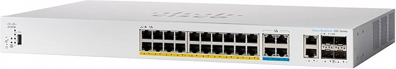 Коммутатор Cisco Business 350 Series CBS350-24MGP-4X