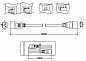 Hyperline PWC-IEC19-IEC20-5.0-BK Кабель питания IEC 320 C19 - IEC 320 C20 (3x1.5), прямая вилка, 16A, 5м, цвет черный (ПВС-АП-3*1,5-250-C19C20-16-5,0 ГОСТ 30851.1-2002 (МЭК 60320-1:1994))
