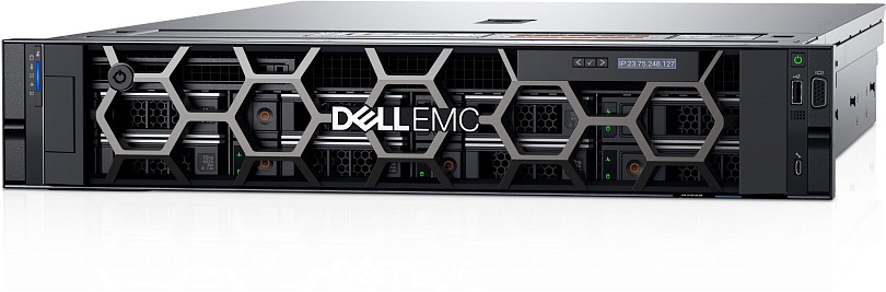 Сервер Dell PowerEdge R7525 (up to 12x3.5″ SAS/SATA) rack 2U / iDRAC9 Enterprise Rails / Bezel / 3Y WR / 2 x AMD EPYC 7542 (2.9GHz, 32C, 128MB, 225W) / 16 x 32GB RDIMM, 3200MT/s, Dual Rank, 16Gb BASE x8 / 2 x 480GB SSD SATA Read Intensive 6Gbps 2.5" in 3.
