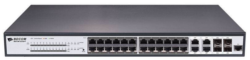 Коммутатор BDCOM S2528-P