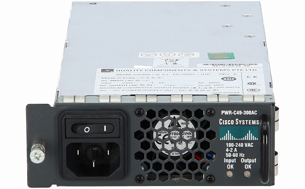 Блок питания Cisco PWR-C49E-300AC-F