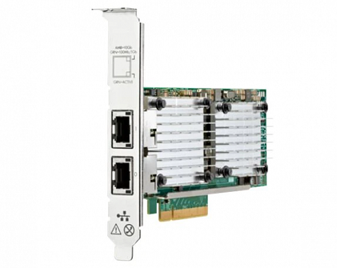 Сетевой адаптер Marvell QL41132HLRJ Ethernet 10Gb 2-port BASE-T Adapter for HPE (P08437-B21)