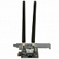 Wi-Fi адаптер ASUS PCE-AX3000, черный