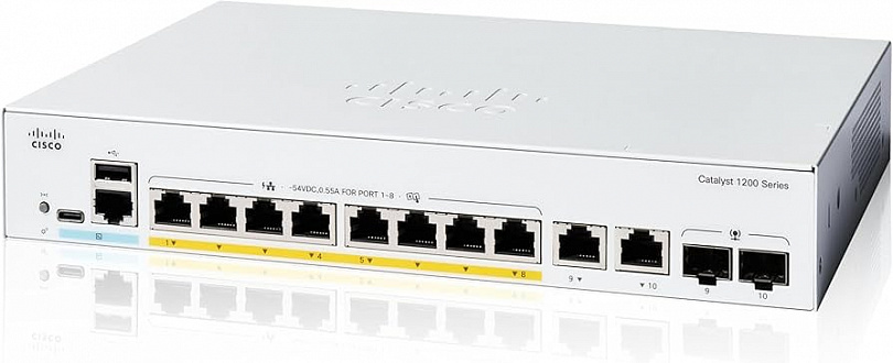 Коммутатор Cisco Catalyst C1200 C1200-8FP-2G