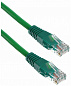Сетевой кабель ExeGate UTP cat.5e 0.5m Green 258383