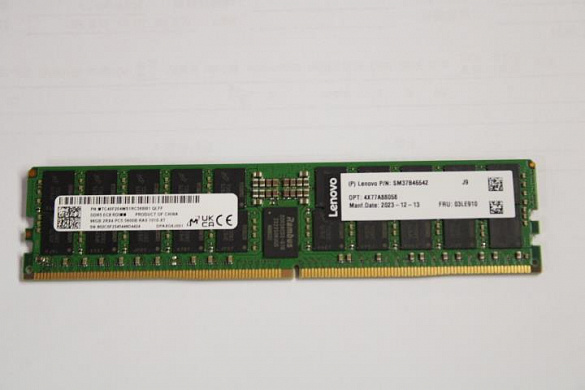 Оперативная память Micron 96GB 2RX4 DDR5-5600 24Gbit 10x4 RDIMM (03LE910)