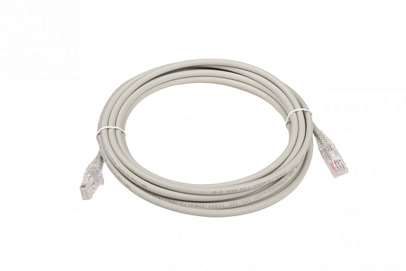 Кабель Hyperline PC-LPM-SFTP-RJ45-RJ45-C6-1M-LSZH-GY